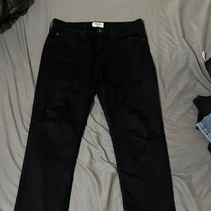 Levi 216 slim black jeans